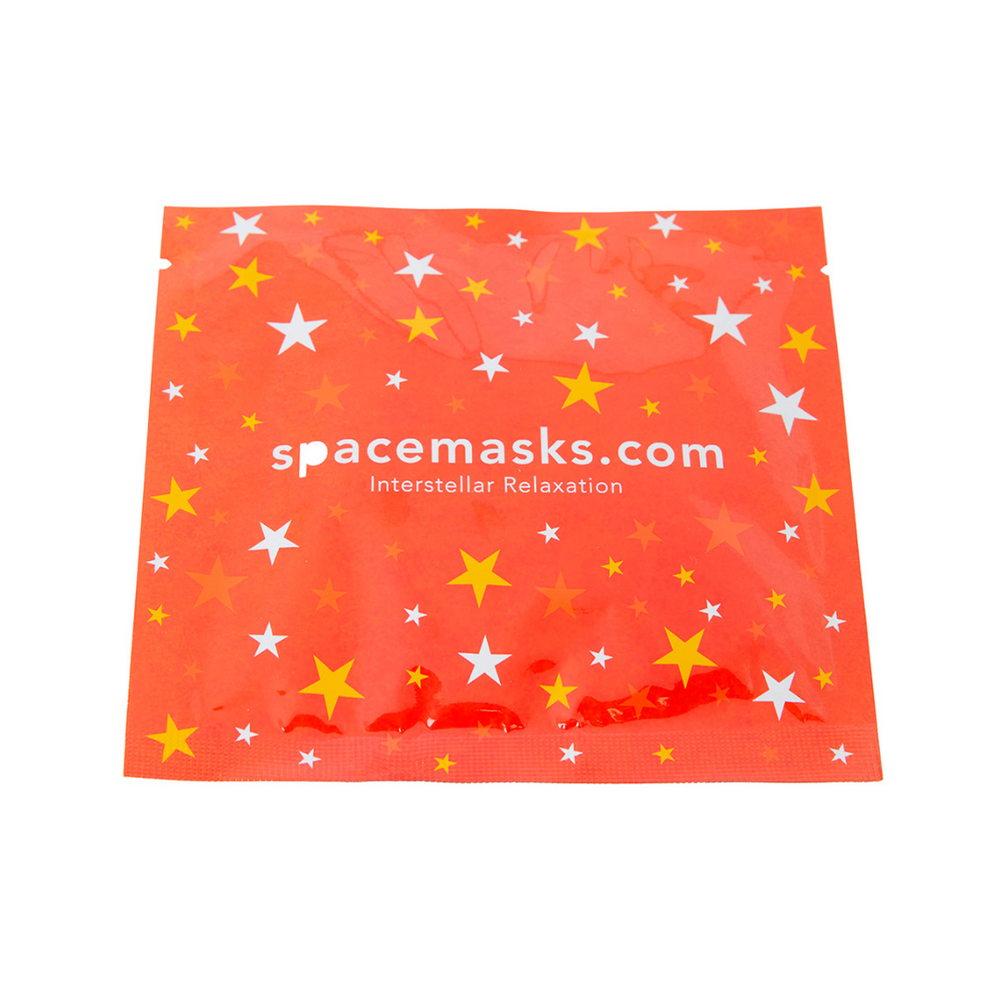 Spacemasks Grapefruit & Mandarin Self-Heating Eye Mask Sachet