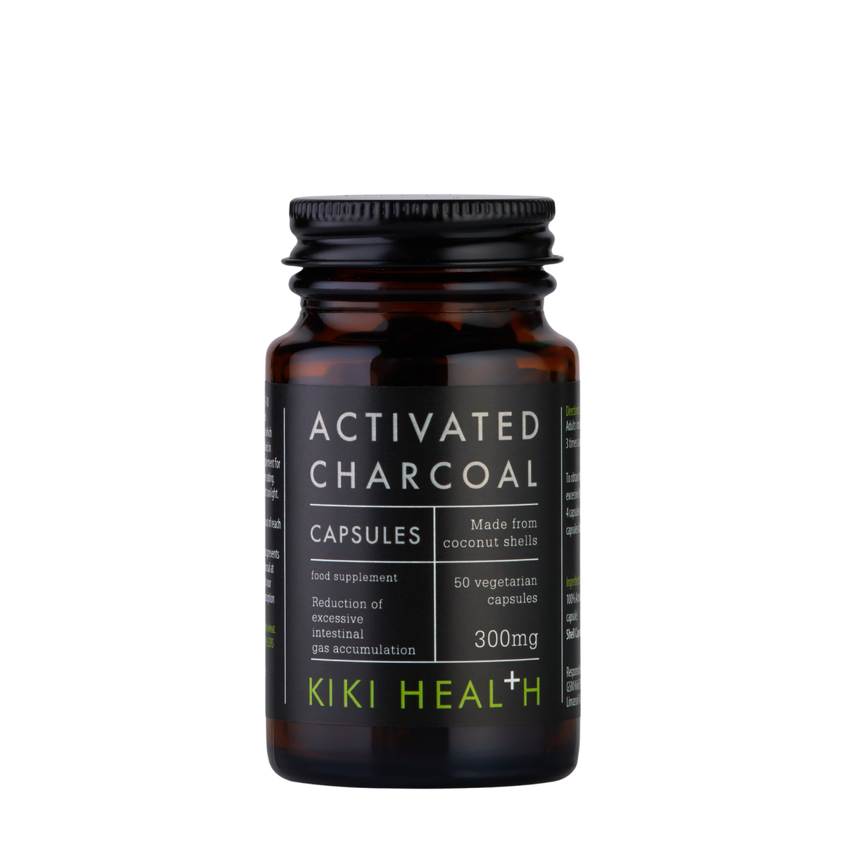 Activated Charcoal Capsules (Vegicaps)
