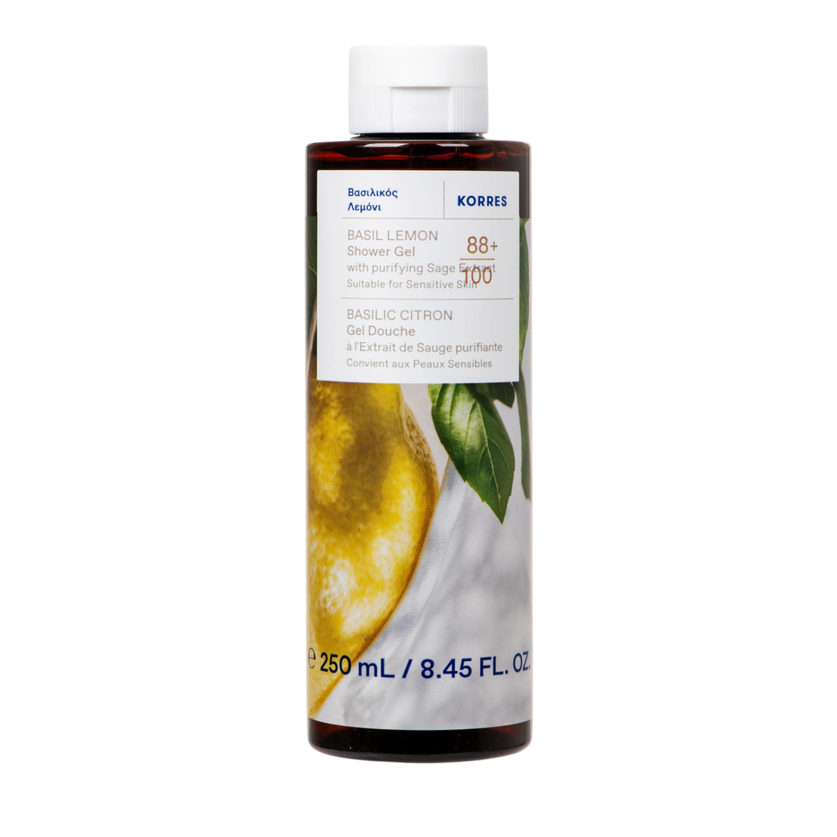Basil Lemon - Shower Gel