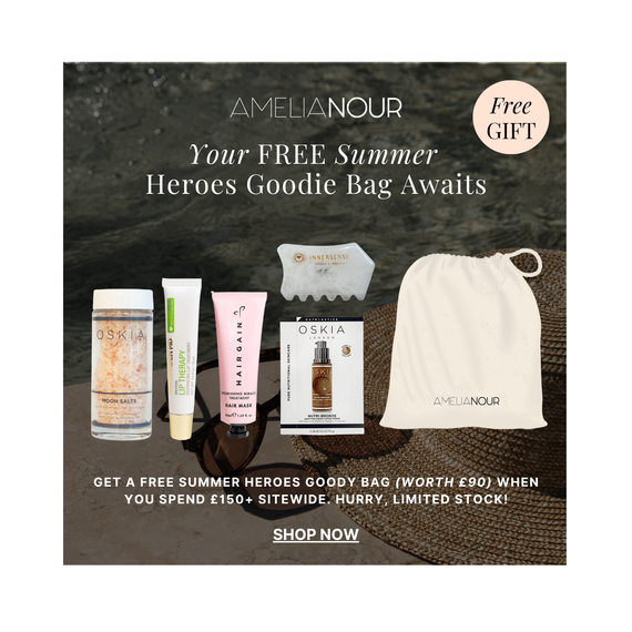 Free Summer Heroes Goody Bag when you spend £150+ sitewide