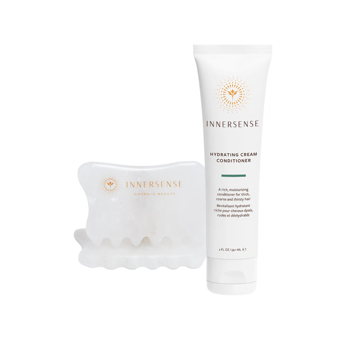 FREE Mini Hydrating Cream Conditioner & Rose Quartz Gua Sha When You Spend £90 On Innersense