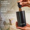Wellbeing Pod Mini+ Waterless Essential Oil Diffuser (Black)