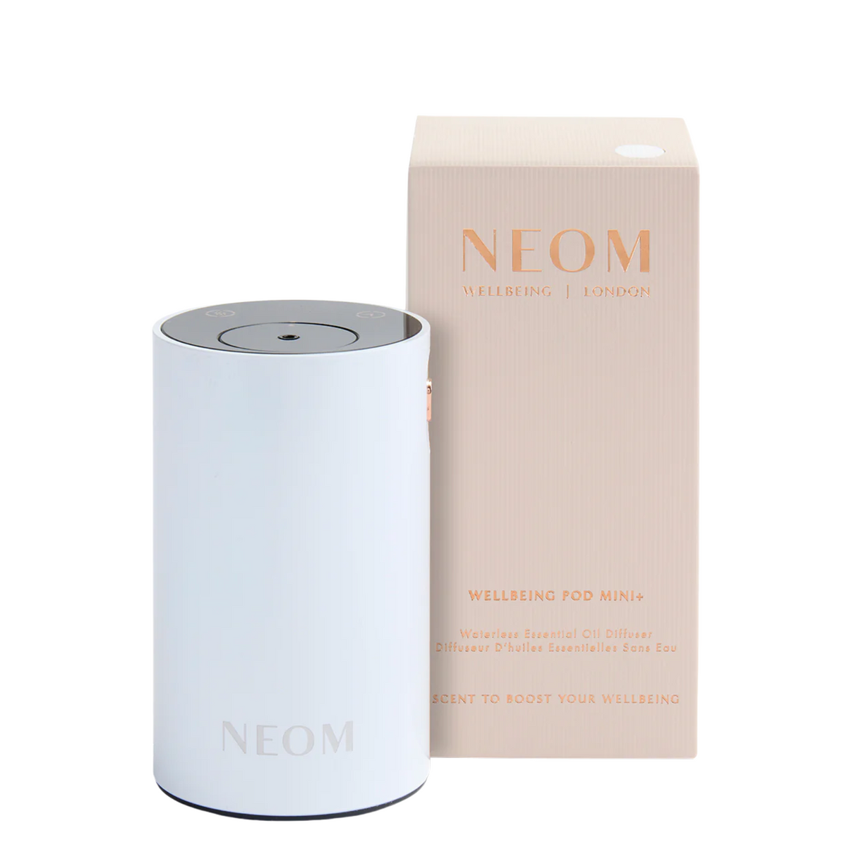 Wellbeing Pod Mini+ Waterless Essential Oil Diffuser (White)