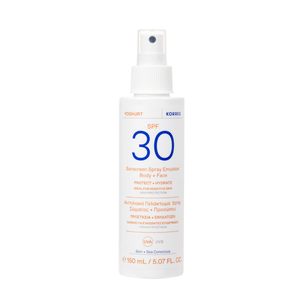 Yoghurt Sunscreen Spray Emulsion Body + Face SPF 30