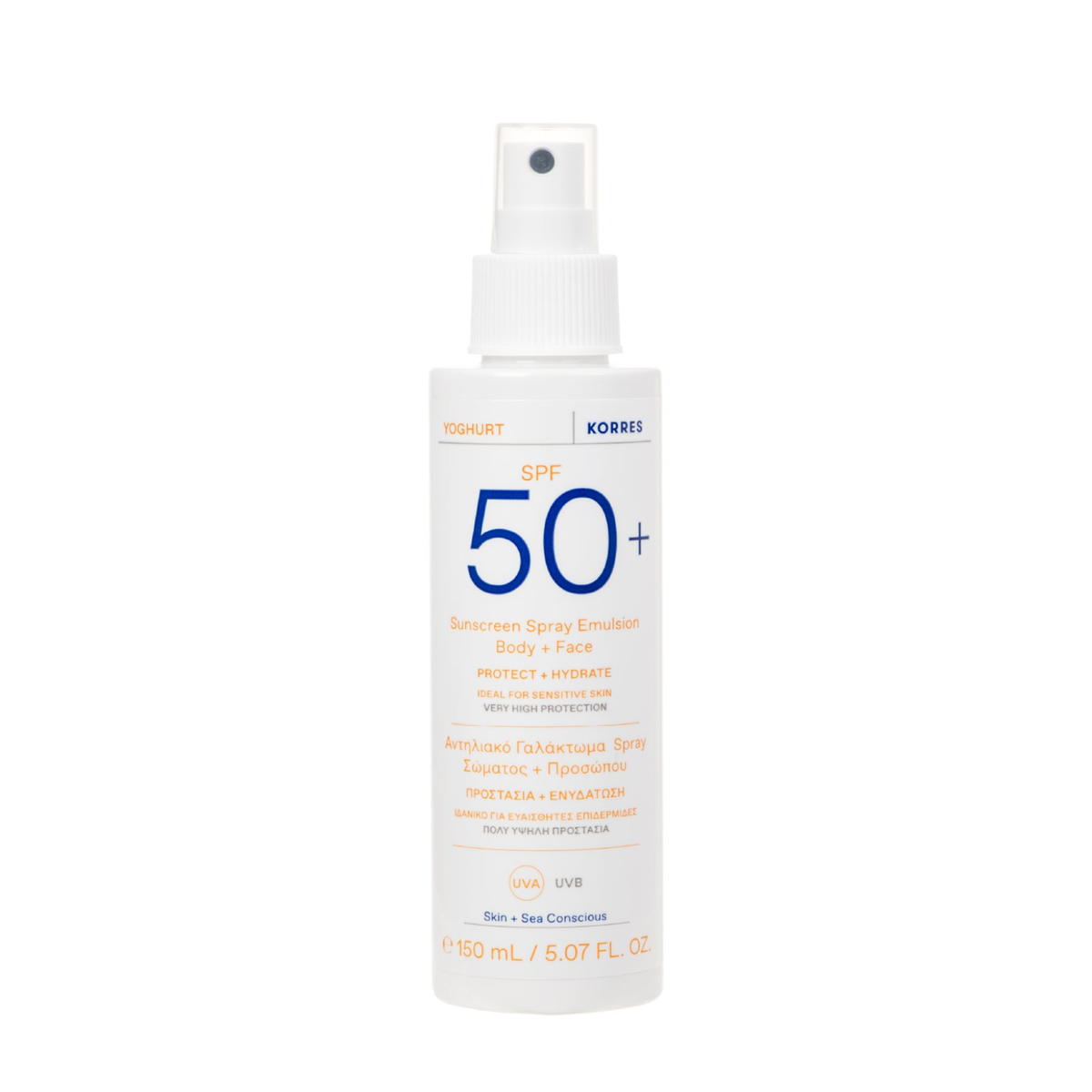 Yoghurt Sunscreen Spray Emulsion Body + Face SPF 50+