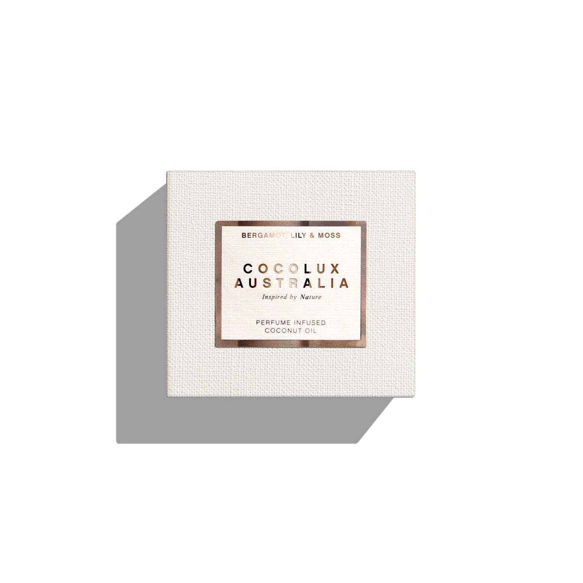 Cocolux Australia Sol Bergamot, Lily & Moss Small Copper Luxury Candle (225g) Eco-friendly, Sustainable Wax Alternative