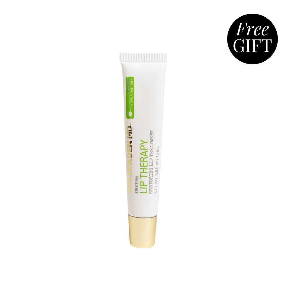 Free Lip Therapy when you spend £65+ on Goldfaden MD