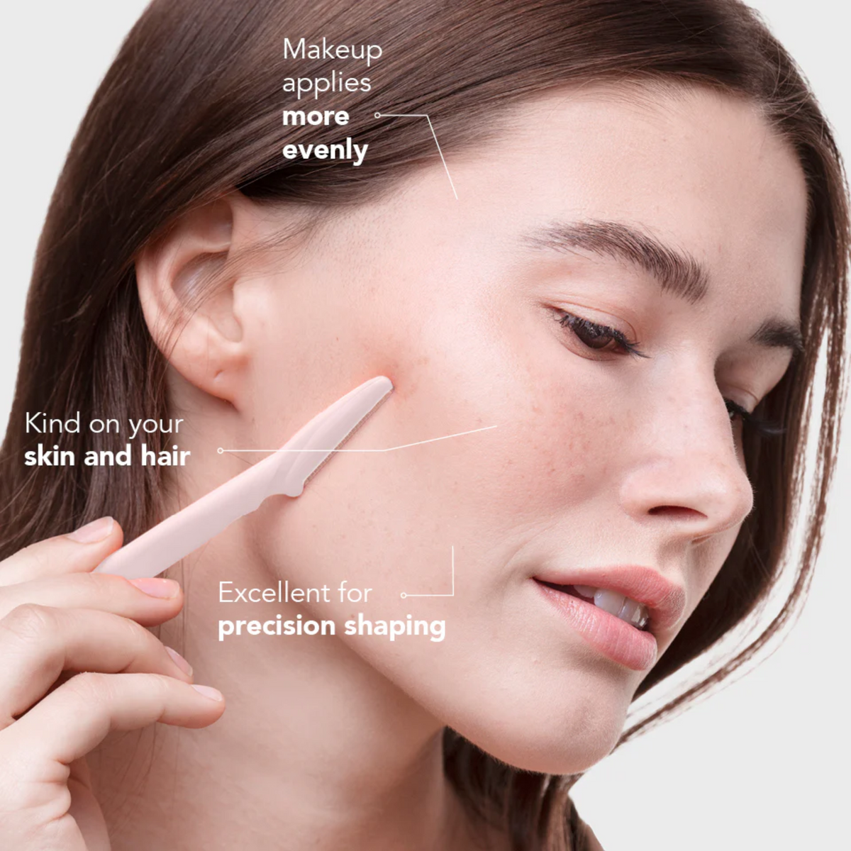 Recycled Plastic Dermaplaners 12pc Set -Terracotta