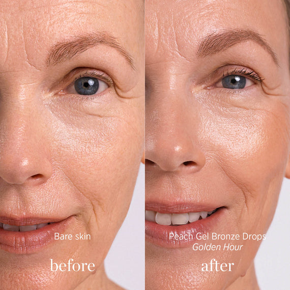 Peach Gel Bronzing Drops