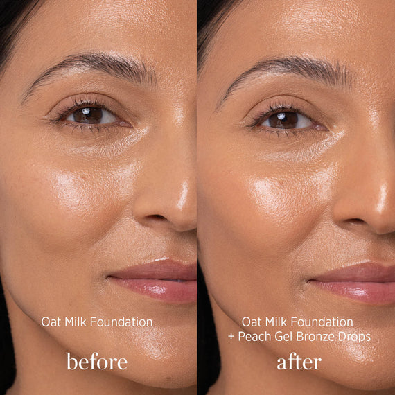 Peach Gel Bronzing Drops