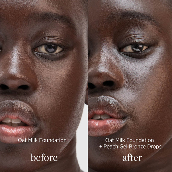 Peach Gel Bronzing Drops