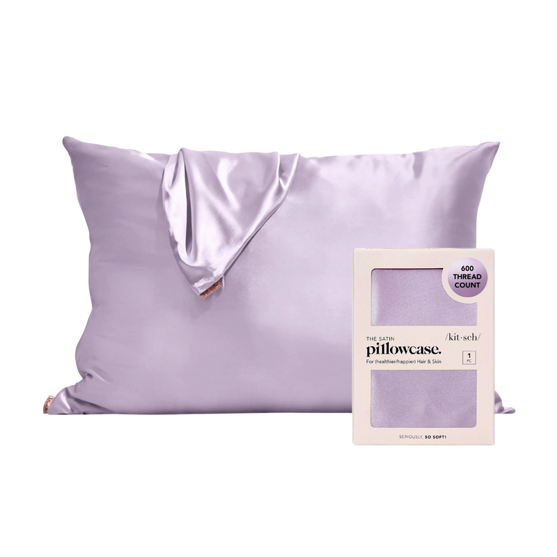 Satin Pillowcase - Lavender