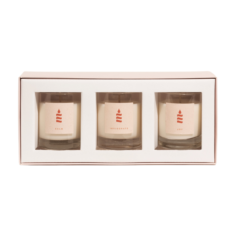 The Collection - Mini Soy Wax Candle Trio