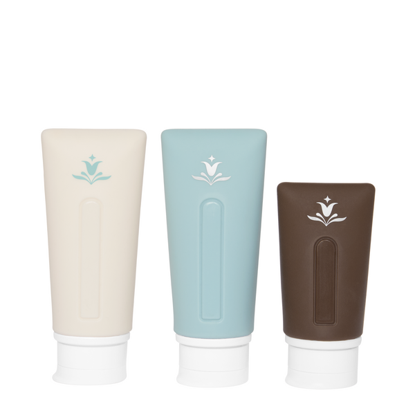 Refillable Silicone Travel Tube Set