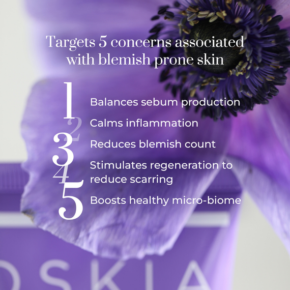 Violet Water Clearing Cleanser Blemish Control Facial Cleansing Gel