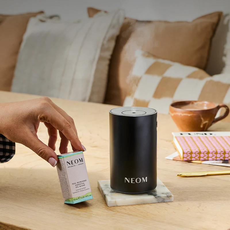 Wellbeing Pod Mini+ Waterless Essential Oil Diffuser (Black)