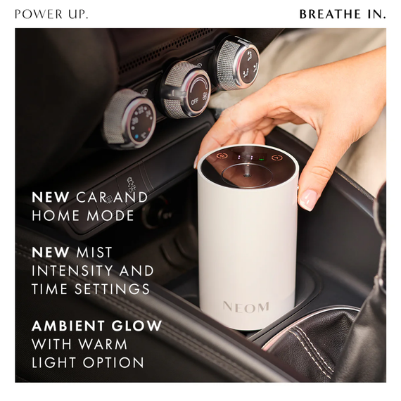 Wellbeing Pod Mini+ Waterless Essential Oil Diffuser (White)