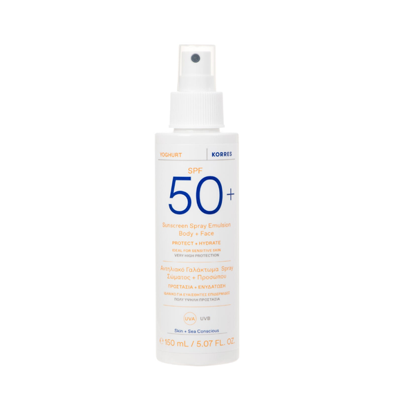 Yoghurt Sunscreen Spray Emulsion Body + Face SPF 50+
