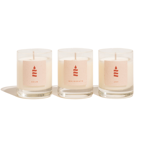 The Collection - Mini Soy Wax Candle Trio