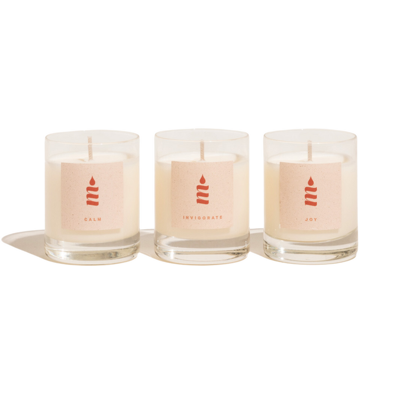 The Collection - Mini Soy Wax Candle Trio