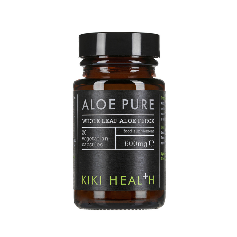Kiki Health Aloe Pure 20 600mg Vegetarian Capsules