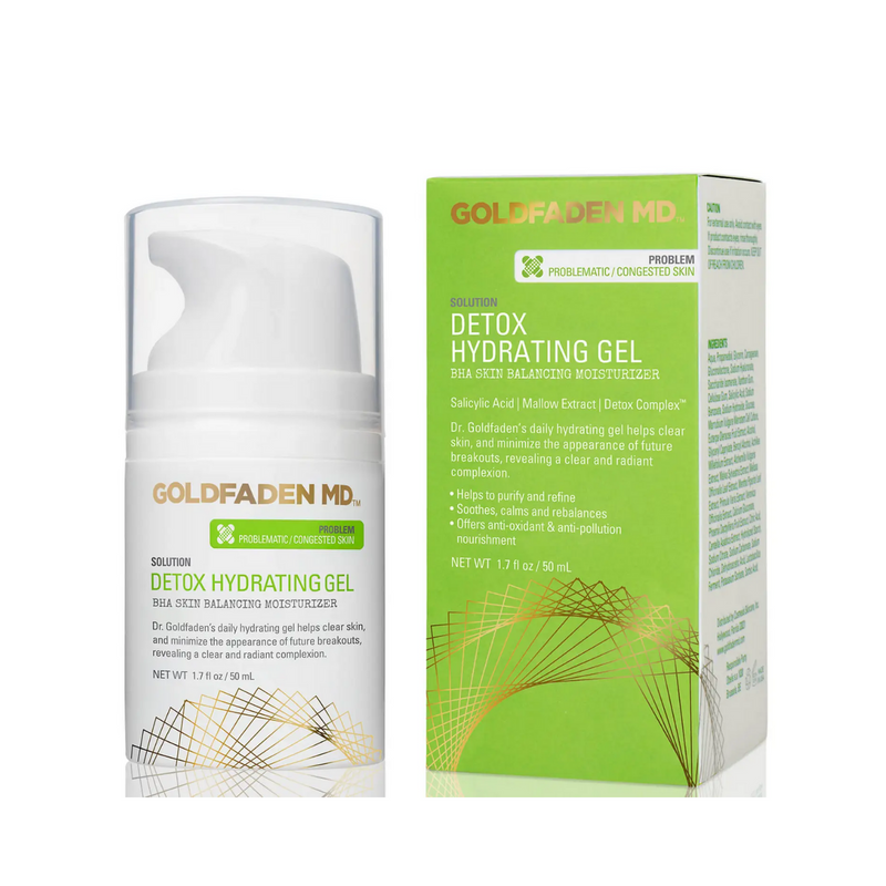 Goldfaden MD Detox Hydrating BHA Skin Balancing Moisturiser Gel 50ml