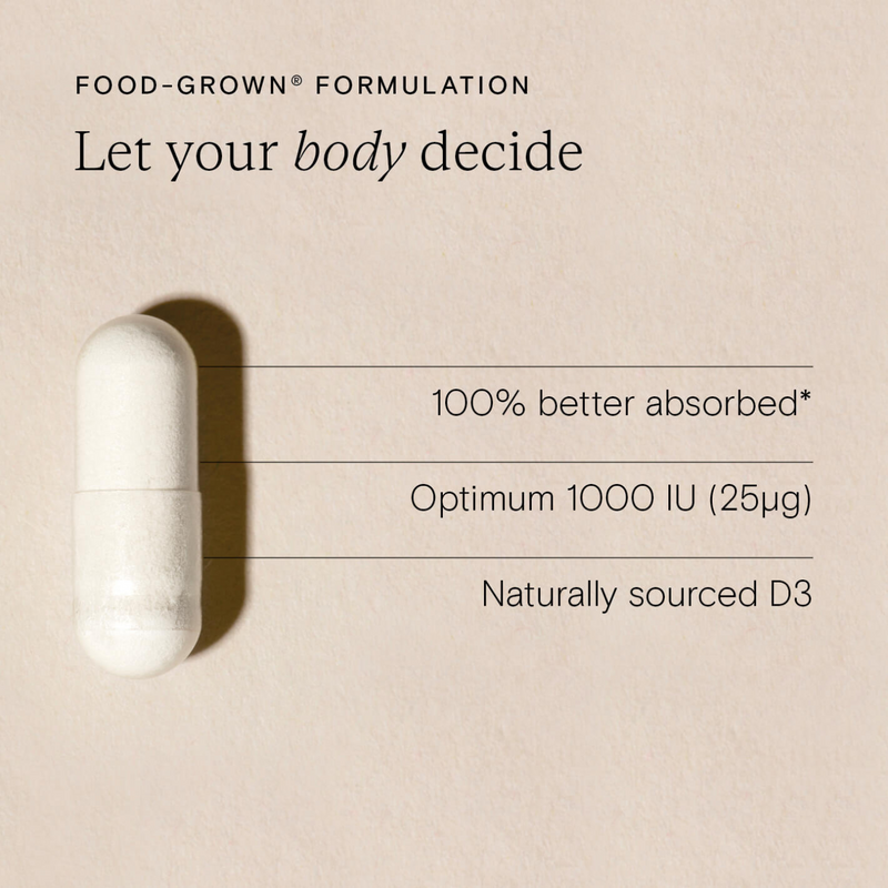 WILD NUTRITION Food-Grown® Vitamin D (30 x Capsules) – Amelia Nour